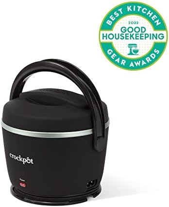 Crock-Pot Electric Lunch Box Food Warmer 20oz – Black vvrdfb