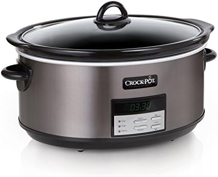 Crock-Pot 8 Quart Programmable Slow Cooker with Auto Warm u4bfsx
