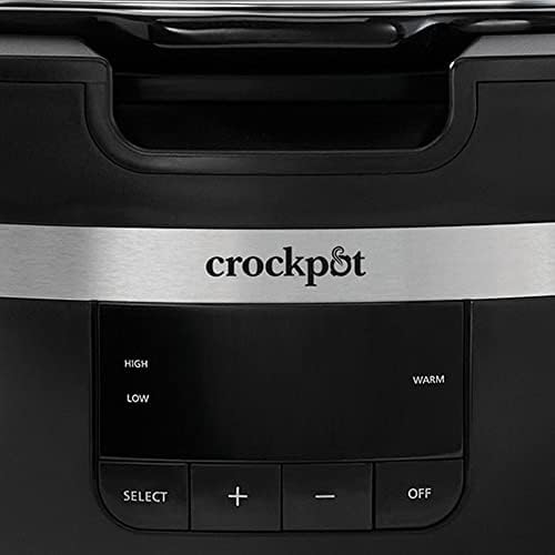 Crock-Pot Thermoshield 6 Quart Slow Cooker with Carry Handles r6uath