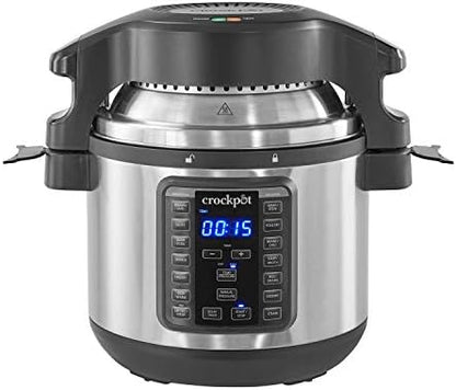 Crock-Pot Express Crisp 8 Quart 10-in-1 Pressure Cooker wvnbt3