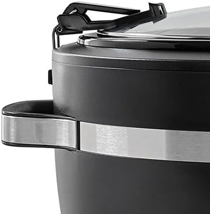 Crock-Pot Thermoshield 6 Quart Slow Cooker with Carry Handles r6uath
