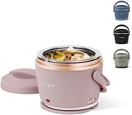 Crock-Pot Electric Lunch Box Food Warmer 20oz – Blush Pink szck3n