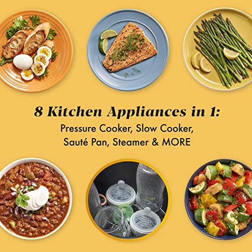 Crock-Pot 8 Quart Express Crock Multi-Use Pressure Cooker ebp5ge