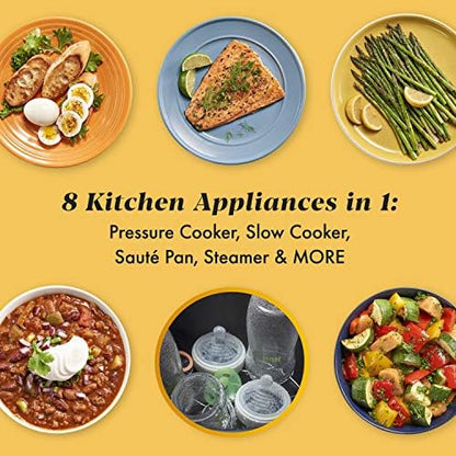 Crock-Pot 8 Quart Express Crock Multi-Use Pressure Cooker ebp5ge