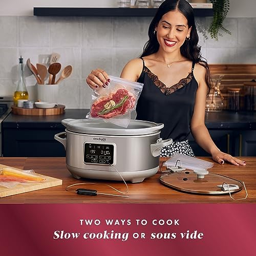 Crock-Pot 7 Quart Programmable Cook & Carry Slow Cooker jsnxeu