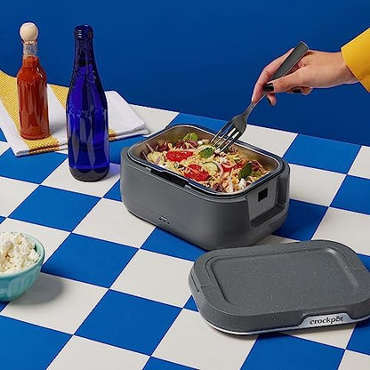 Crock-Pot Portable Electric Lunch Box Food Warmer 28oz ahqbyn