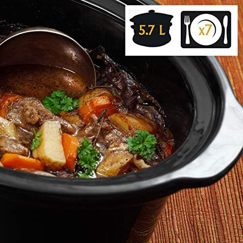 Crock-Pot Cook & Carry 6 Quart Portable Slow Cooker rsrvf3