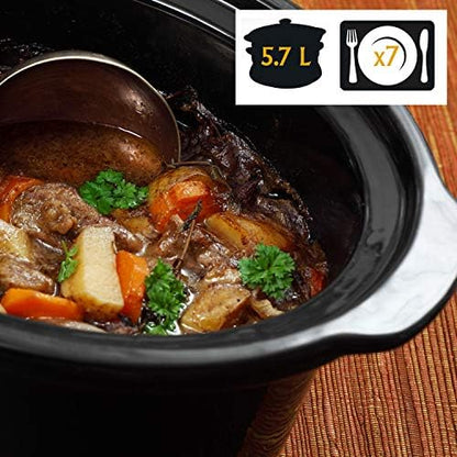 Crock-Pot Cook & Carry 6 Quart Portable Slow Cooker rsrvf3