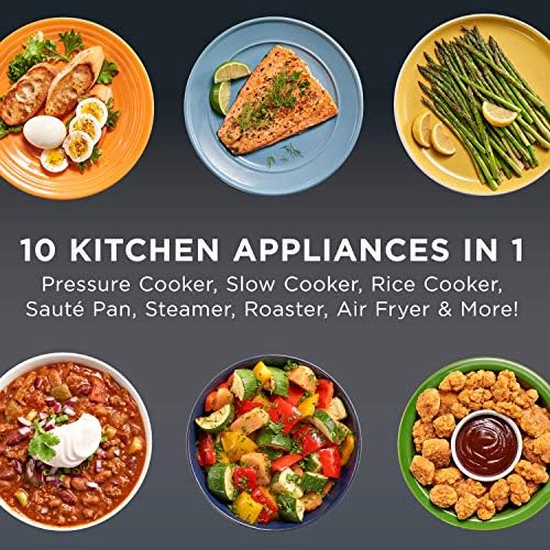 Crock-Pot Express Crisp 8 Quart 10-in-1 Pressure Cooker wvnbt3